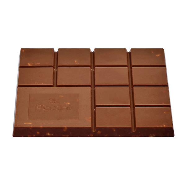 Caline- No Added Sugar Milk Chocolate Bar with Hazelnuts, 100g