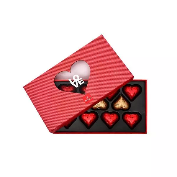 Box of  11 Chocolates Hearts